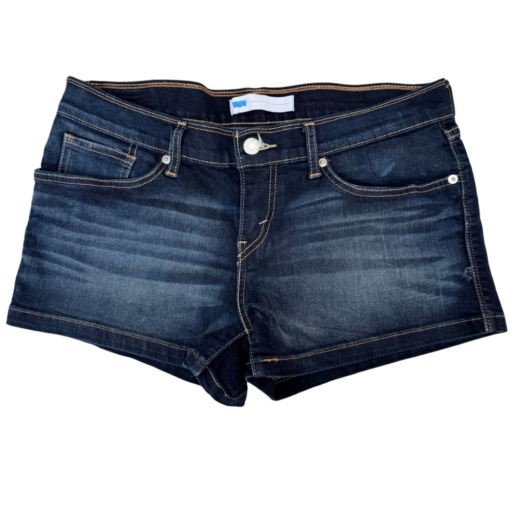 Levi's Dark Blue Denim Shorts